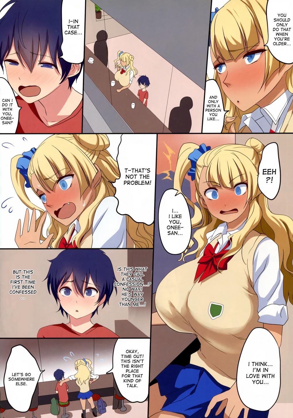 Hentai Manga Comic-Is It True That Cute Little Boys Are The Big Breasted Gal's Weakness?-Read-10